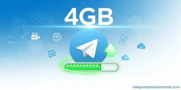 telegram premium 4gb upload