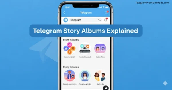 telegram story albums